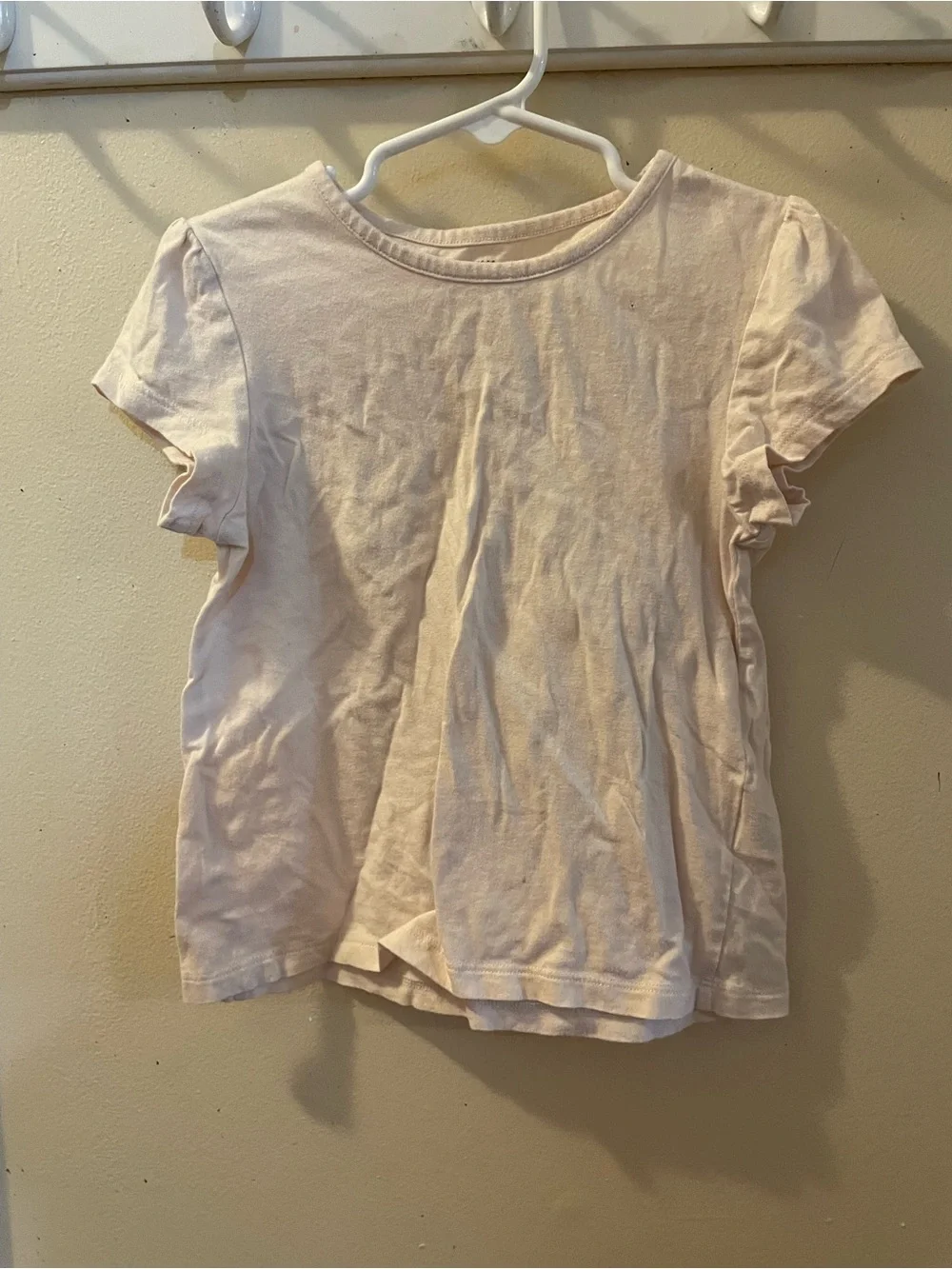 H&M Cream Colored Short Sleeve Tee